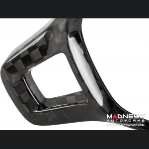 Volkswagen Golf (Mk7) - Steering Wheel Cover V2 by Feroce - Carbon Fiber - Blemished